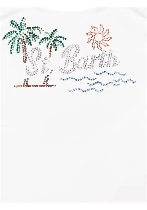 Costume intero con logo SAINT BARTH | CARA001 CARA01214H STRASS SB  SUNSET 01